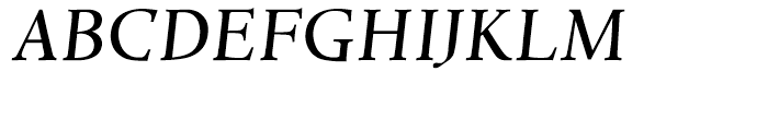 Whitenights Italic Font UPPERCASE