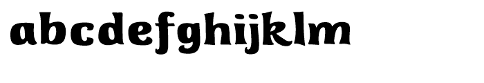 Whiterock Regular Font LOWERCASE