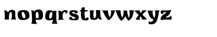 Whiterock Regular Font LOWERCASE