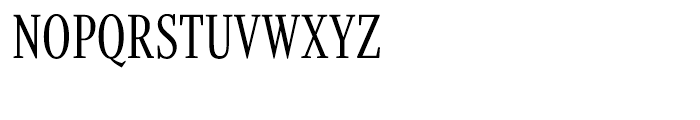 Whitman Display Compressed Regular Font UPPERCASE