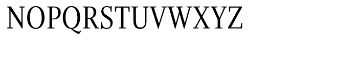 Whitman Display Condensed Regular Font UPPERCASE