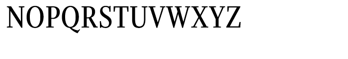Whitman Display Condensed Semibold Font UPPERCASE