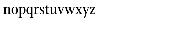 Whitman Display Condensed Semibold Font LOWERCASE