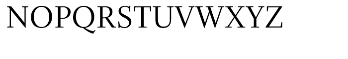 Whitman Display Regular Font UPPERCASE