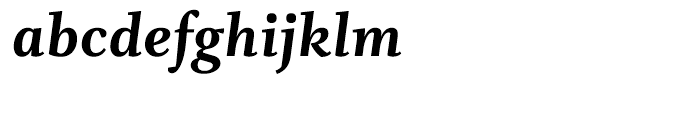 Whitman Extra Bold Italic Font LOWERCASE