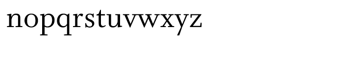 Whitman Roman Font LOWERCASE