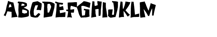 Whutevur Regular Font UPPERCASE