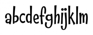 Whipsnapper Condensed Regular Font LOWERCASE