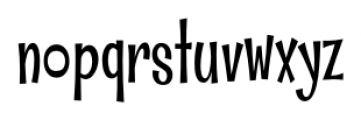 Whipsnapper Condensed Regular Font LOWERCASE
