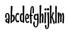 Whipsnapper Extra Condensed Regular Font LOWERCASE