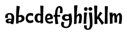 Whipsnapper Medium Font LOWERCASE