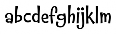Whipsnapper Regular Font LOWERCASE