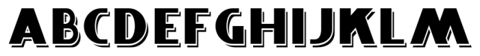 Whitehaven Condensed Engraved Font LOWERCASE