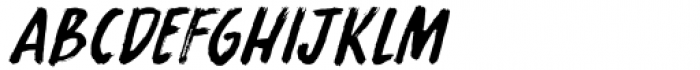 Whalebone Italic Font LOWERCASE