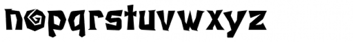 Whassis ICG Calm Font LOWERCASE