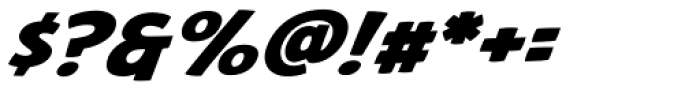 Whatchamacallit Bold Italic Font OTHER CHARS