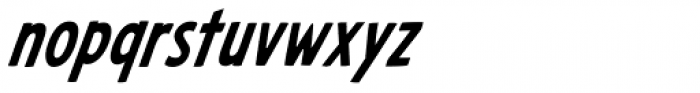 Whatchamacallit Condensed Italic Font LOWERCASE