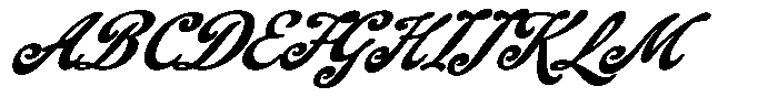 When The Stars Align Bold Italic Font UPPERCASE