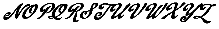 When The Stars Align Bold Italic Font UPPERCASE