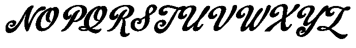 When The Stars Align Bold Font UPPERCASE