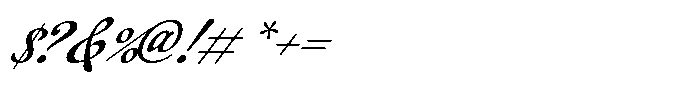 When The Stars Align Italic Font OTHER CHARS