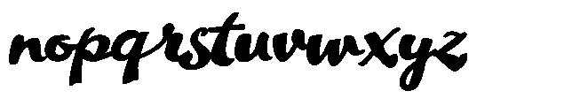 Whenever Bold Italic Font LOWERCASE