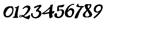 Whenever Italic Font OTHER CHARS