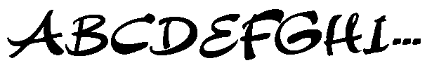 Whenever Italic Font