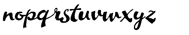 Whenever Italic Font LOWERCASE