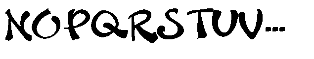 Whenever Regular Font UPPERCASE