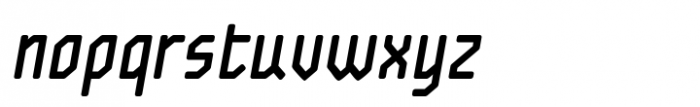 Whichit Bold Italic Font LOWERCASE