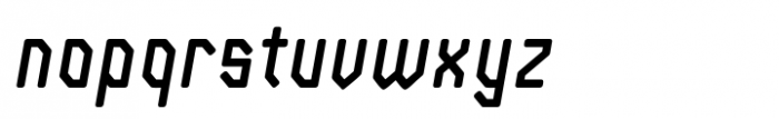 Whichit Two Bold Italic Font LOWERCASE