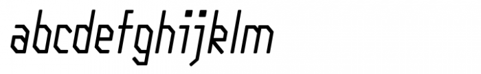 Whichit Two Medium Italic Font LOWERCASE