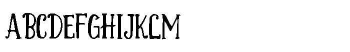 Whimsical Fairy Tale Font UPPERCASE