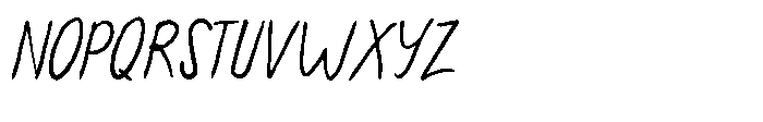 Whimsical Postcards Font UPPERCASE