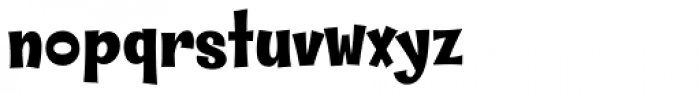 Whipsnapper Black Font LOWERCASE
