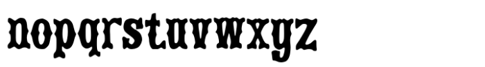 Whiskey Ranch Font LOWERCASE