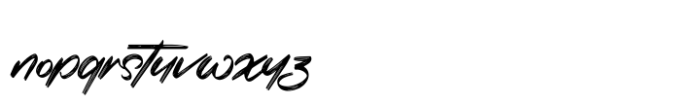Whisper Script Font LOWERCASE