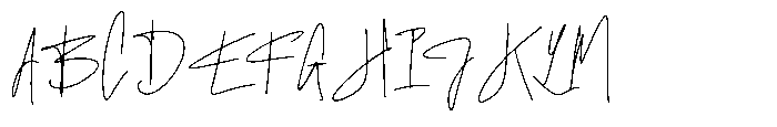 Whisperella Signature Font UPPERCASE