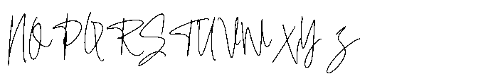 Whisperella Signature Font UPPERCASE