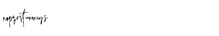 Whisperella Signature Font LOWERCASE