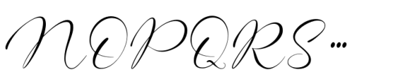 Whispering Signature Regular Font UPPERCASE