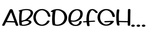 White Bear Regular Font UPPERCASE