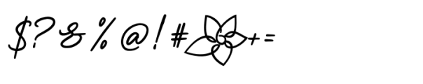 White Lotus Alt 2 Bold Font OTHER CHARS