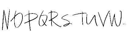 White September Signature Font UPPERCASE