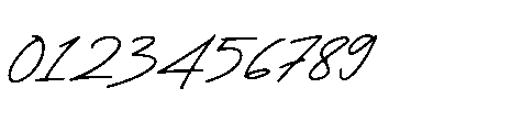 White Series Signature Regular Font OTHER CHARS