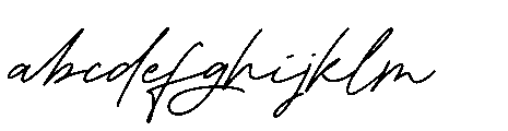 White Series Signature Regular FONT