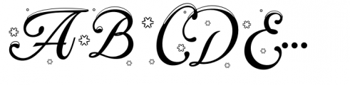 White Xmas Regular Font UPPERCASE