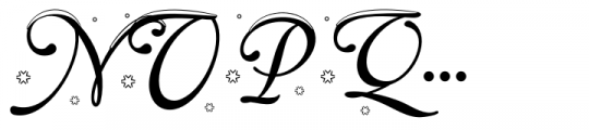 White Xmas Regular Font UPPERCASE