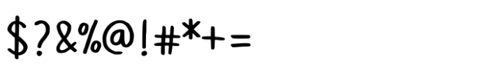 Whiteboard Marker Font OTHER CHARS